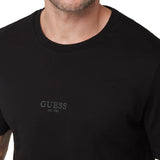 T-shirt basic logo frontale Aidy nero