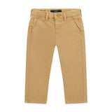 Pantalone chino neonato in cotone miele