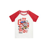 T-shirt stampa logo victory bianco