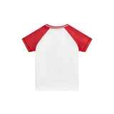 T-shirt stampa logo victory bianco