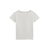 T-shirt stampa teddy california bianco