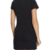 T-shirt Julia Rhinestone nero