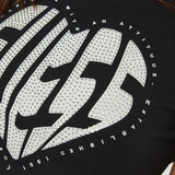 T-shirt Julia Rhinestone nero