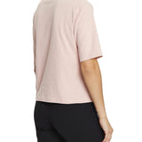 T-shirt Boxy Rhinestone rosa