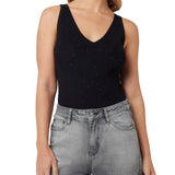 Top in maglia Eve nero