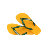 Infradito Brasil logo giallo