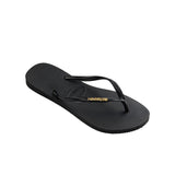 Havaianas Slim Logo Metallic nero