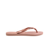 Havaianas Slim Logo Metallic rosa