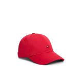 Cappello baseball bambino con visiera rosso