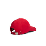 Cappello baseball bambino con visiera rosso