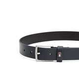 Cintura Essential bambino in pelle blu