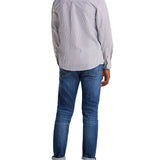 Camicia flex Ithaca con motivo a righe blu