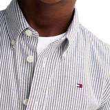 Camicia flex Ithaca con motivo a righe blu