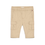 Pantaloni cargo neonato beige