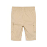 Pantaloni cargo neonato beige