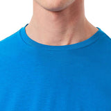 T-shirt regular fit Pima azzurro