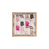 Foulard con stampa Mix Belts beige