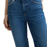 Jeans skinny a vita alta modello Divine denim medio