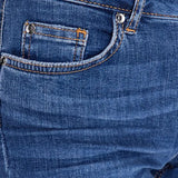 Jeans skinny bottom up a vita regolare denim medio
