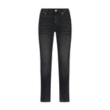 Jeans bottom up skinny black denim