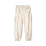 Completo tre pezzi (camicia+top+pantaloni) beige/bianco