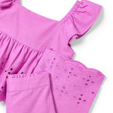 Completo due pezzi (blusa+pantaloni) cotone fucsia