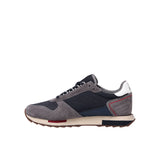 Sneakers Virtus02 suede/nylon blu/grigio