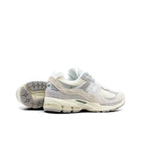 Sneakers M2002 suede e mesh panna