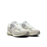 Sneakers M2002 suede e mesh panna