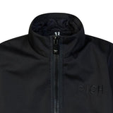 Giubbino con zip zater nero