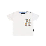 Completo t-shirt e bermuda glava bianco/celeste