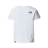 T-shirt manica corta easy logo bianco/verde