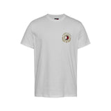T-shirt Iconica logo crest panna