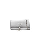 Borsa a pochette Divina argento