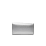 Borsa a pochette Divina argento