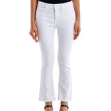 Pantalone 5 tasche zampetta denim naturale