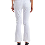 Pantalone 5 tasche zampetta denim naturale