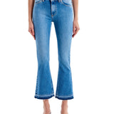 Jeans flare denim chiaro