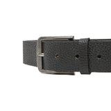 Cintura Calvin Klein nera in pelle martellata nero
