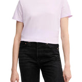 T-shirt Calvin Klein classic fit con logo grafico lavanda