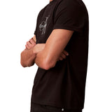 T-shirt Calvin Klein con logo frontale nero