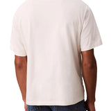 T-shirt Calvin Klein con logo in corsivo tofu