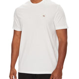T-shirt Calvin Klein con mini patch logo bianco