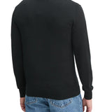 Maglia Calvin Klein girocollo in cotone nero