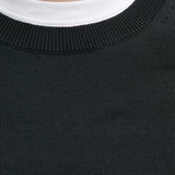 Maglia Calvin Klein girocollo in cotone nero