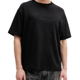 T-shirt Calvin Klein fashion logo nero