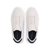 Sneaker con inserti a contrasto bianco/nero