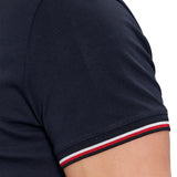 T-shirt Tommy Hilfiger con logo centrale e dettagli iconici blu
