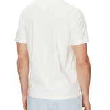 T-shirt Tommy Hilfiger con taschino e logo in cotone biologico bianco
