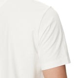 T-shirt Tommy Hilfiger con taschino e logo in cotone biologico bianco